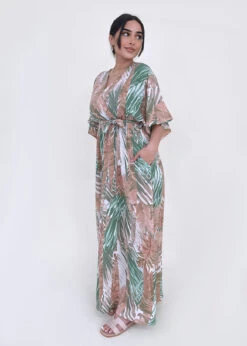 Maxikleid Mit Muster