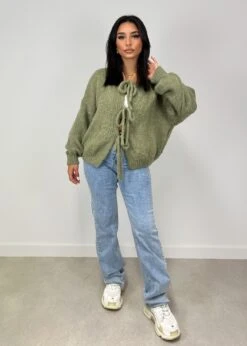 Cardigan Mit Schleifen Details -NAHA Damenmode IMG 0298