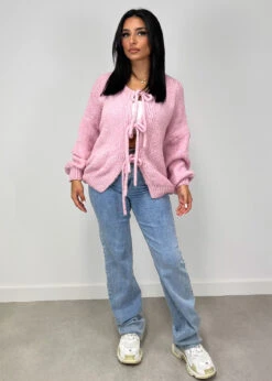 Cardigan Mit Schleifen Details -NAHA Damenmode IMG 0303