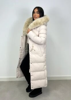 Langer Parka Mit Kunstfell -NAHA Damenmode IMG 0863