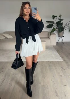 Faltenrock -NAHA Damenmode IMG 1336