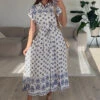 Hemdblusenkleid Mit Print