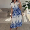 Hemdblusenkleid Mit Floralem Print -NAHA Damenmode IMG 1648 2