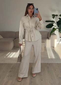 Zweiteiler Mit Taillenschnürung 9 Zweiteiler Mit Taillenschnürung -NAHA Damenmode IMG 1657 2