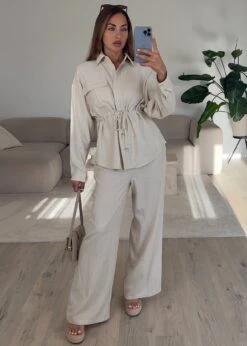 Zweiteiler Mit Taillenschnürung