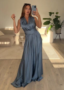 Wickelbares Abendkleid 11 Wickelbares Abendkleid -NAHA Damenmode IMG 1697