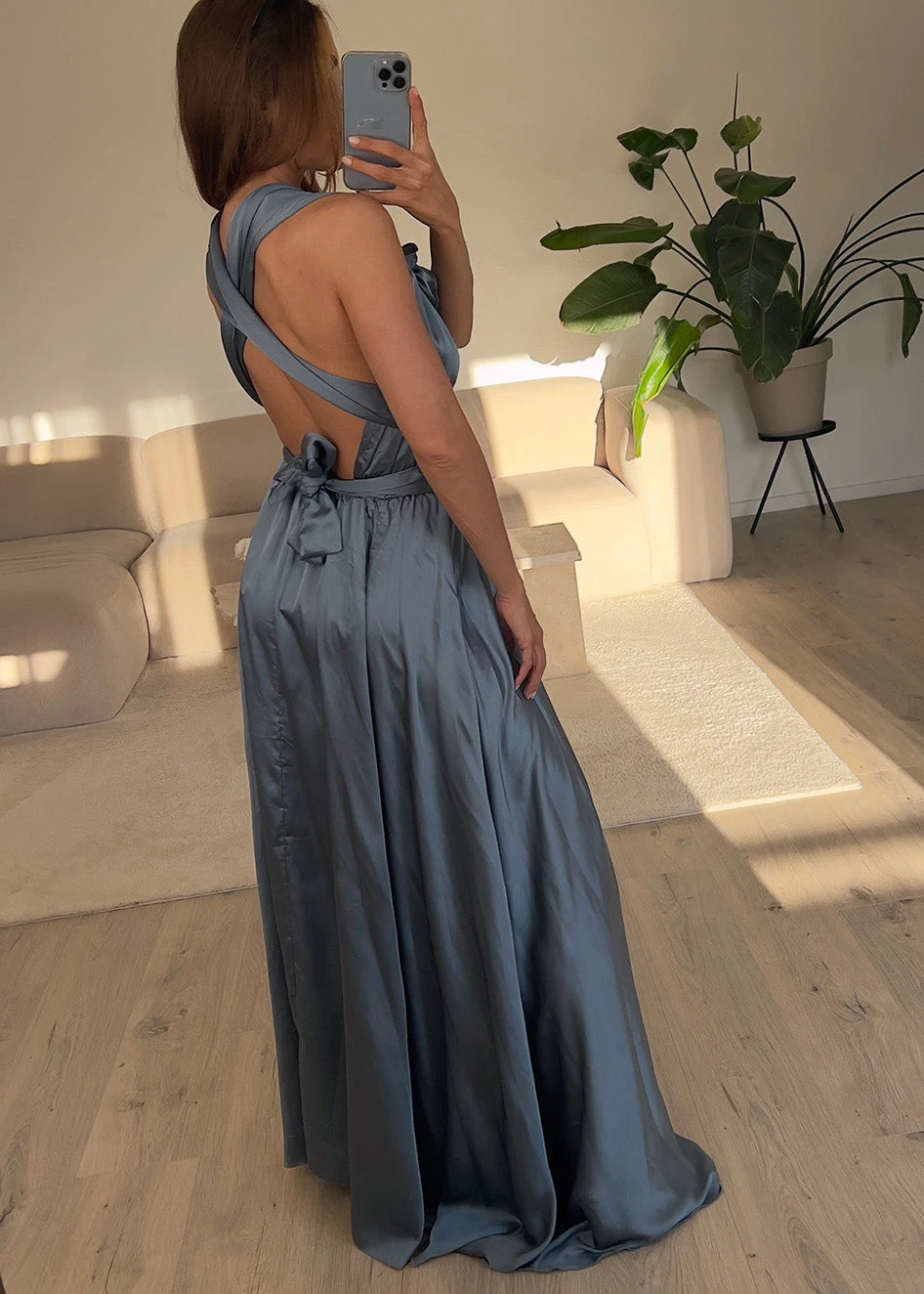 Wickelbares Abendkleid 6 Wickelbares Abendkleid – Bild 4