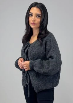 Cardigan Mit Schleifen Details -NAHA Damenmode IMG 2142