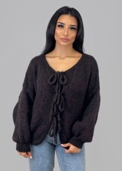 Cardigan Mit Schleifen Details -NAHA Damenmode IMG 2147