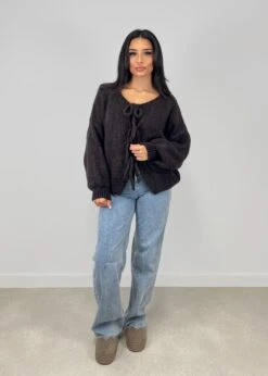 Cardigan Mit Schleifen Details -NAHA Damenmode IMG 2152