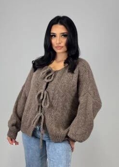 Cardigan Mit Schleifen Details -NAHA Damenmode IMG 2153