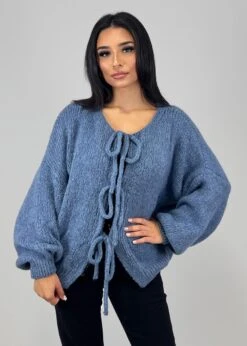 Cardigan Mit Schleifen Details -NAHA Damenmode IMG 2212