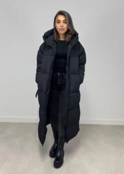 Langer Parka Mit Kapuze