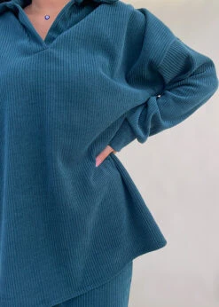 Cord-Set Mit Oberteil Und Hose -NAHA Damenmode IMG 4116