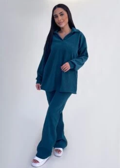 Cord-Set Mit Oberteil Und Hose -NAHA Damenmode IMG 4387