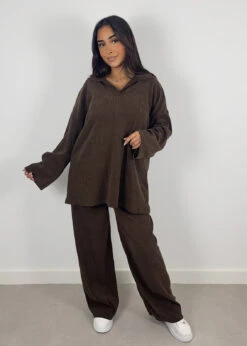 Cord-Set Mit Oberteil Und Hose -NAHA Damenmode IMG 4406