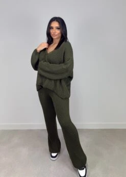 Strick-Set Aus Cardigan Und Hose -NAHA Damenmode IMG 4922