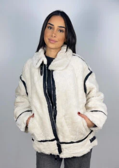 Teddy Fleece Jacke -NAHA Damenmode IMG 6285