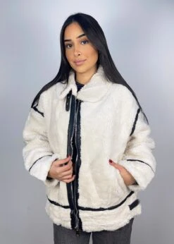 Teddy Fleece Jacke -NAHA Damenmode IMG 6286