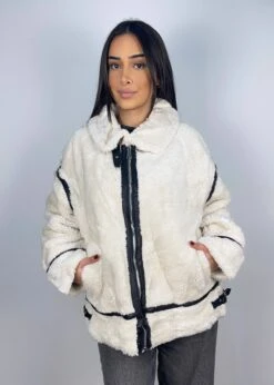 Teddy Fleece Jacke -NAHA Damenmode IMG 6288