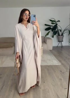 Fließendes Maxikleid Mit Glitzer-Details -NAHA Damenmode IMG 7263 1