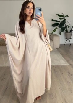 Fließendes Maxikleid Mit Glitzer-Details -NAHA Damenmode IMG 7265 1