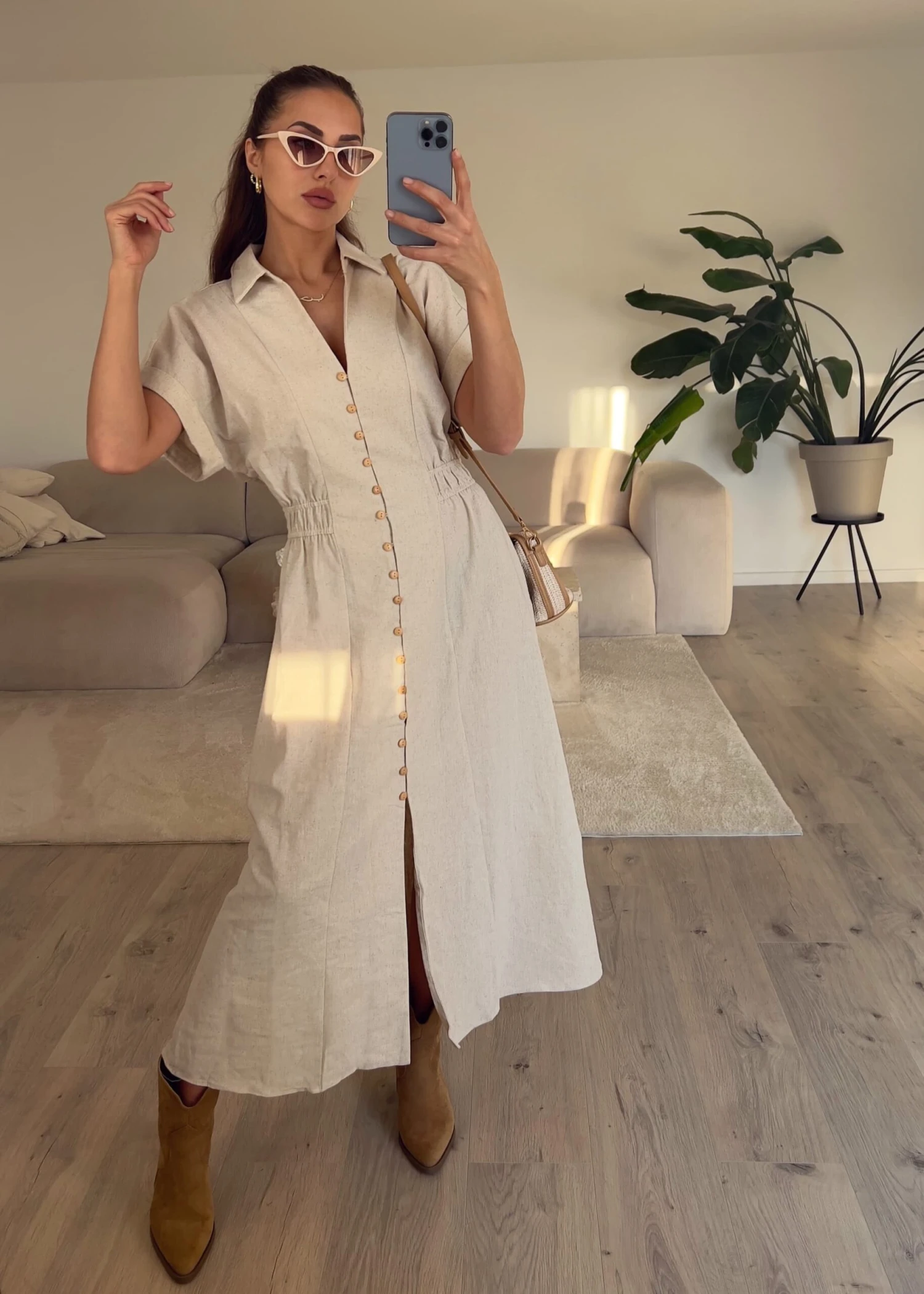 Hemdblusenkleid 6 Hemdblusenkleid – Bild 4