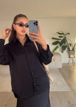 Satinbluse -NAHA Damenmode IMG 7829 1 2