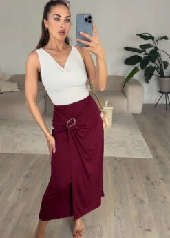 Midi-Rock Mit Schnalle