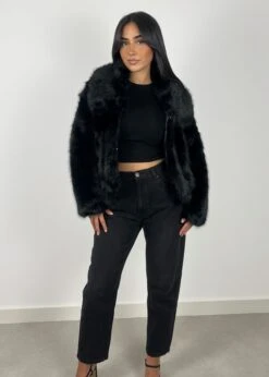 Faux Fur Jacke