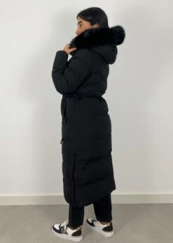 Langer Parka Mit Kunstfell -NAHA Damenmode IMG 9331