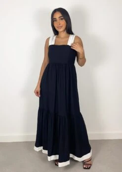 Maxikleid Mit Breiten Trägern -NAHA Damenmode IMG 9766