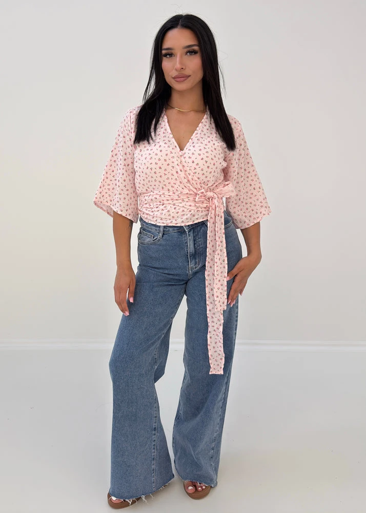 Wickelbluse Aus Musselin 4 Wickelbluse Aus Musselin – Bild 2