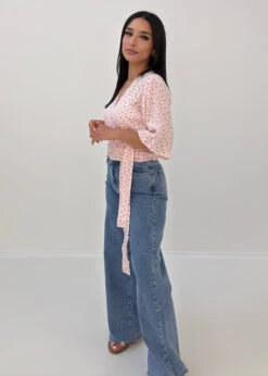 Wickelbluse Aus Musselin 7 Wickelbluse Aus Musselin -NAHA Damenmode Musselin Bluse zum Binden seite