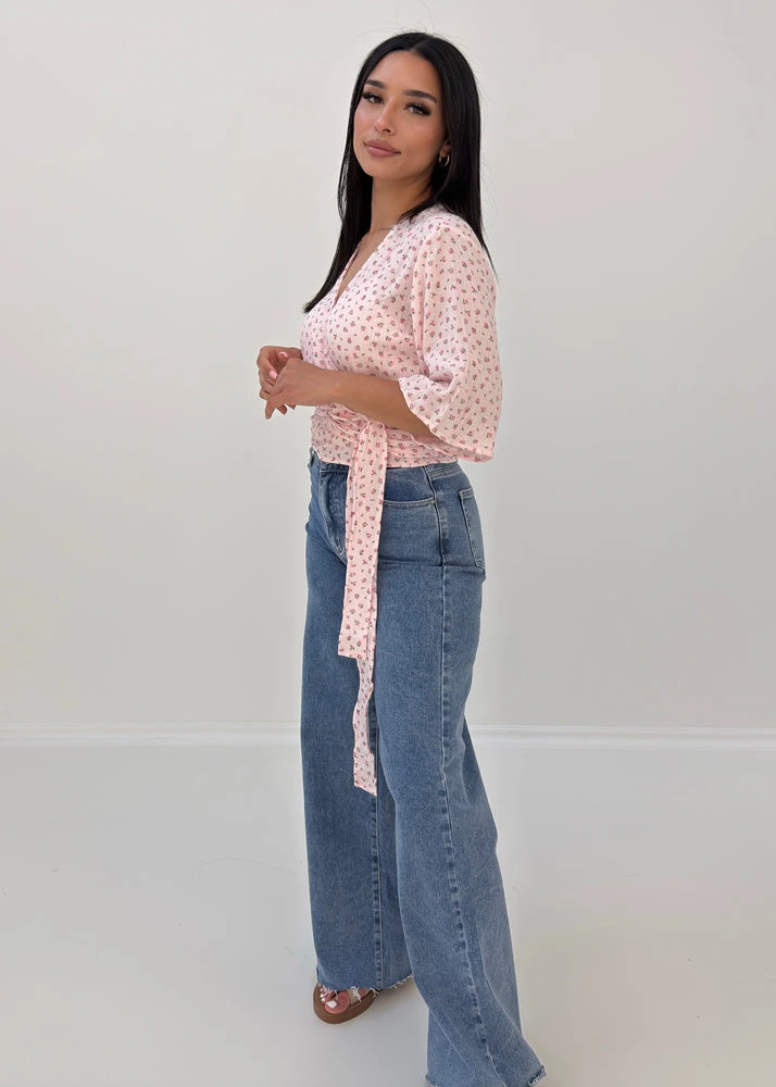 Wickelbluse Aus Musselin 5 Wickelbluse Aus Musselin – Bild 3