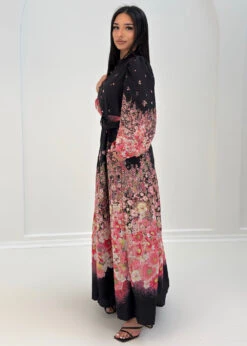 Maxikleid Mit Blumenmuster