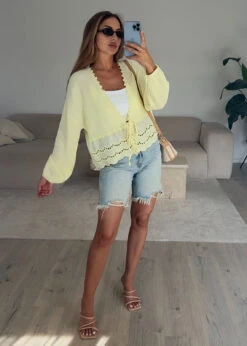 Musselin Bluse Mit Lochstickerei